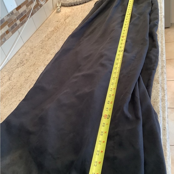 Allen Schwartz Privé Black Strapless Gown Size 12 - Picture 9 of 9